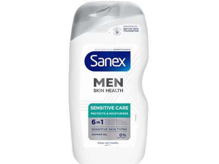 Sanex Men Skin Health Sensitive Care Shower Gel 400ml Cheap