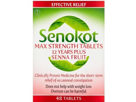 Senokot Max Strength Tablets (48 Tablets) For Cheap