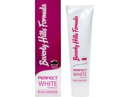 Beverly Hills Perfect White Black Sensitive Toothpaste 134g For Cheap