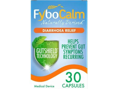 FyboCalm Diarrhoea Relief Capsules (30 Pack) Fashion