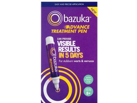 Bazuka Advance Treatment Pen For Verrucas And Warts Online now