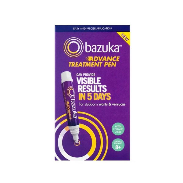 Bazuka Advance Treatment Pen For Verrucas And Warts Online now