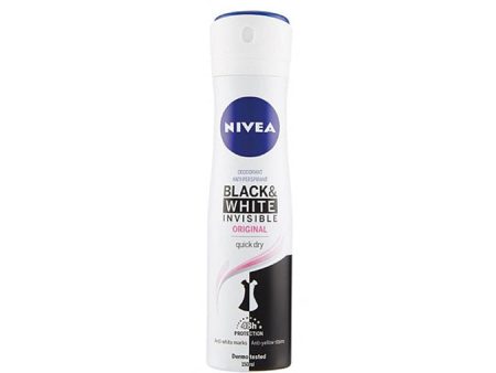 Nivea Black & White Invisible Original Anti-Perspirant 150ml on Sale