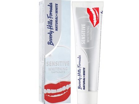 Beverly Hills Natural White Sensitive Toothpaste 100ml Hot on Sale