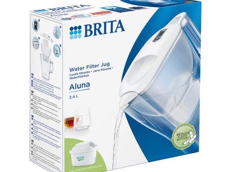 Brita Aluna Water Filter Jug White 2.4L Cheap