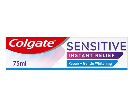 Colgate Sensitive Instant Relief Repair & Gentle Whitening Toothpaste 75ml on Sale