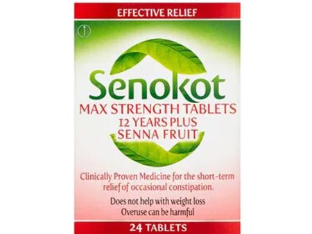 Senokot Max Strength Tablets (24 Tablets) For Cheap