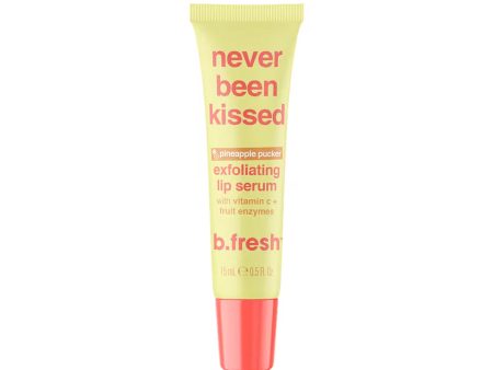 b.fresh Never Been Kissed Exfoliating Lip Serum 15ml Hot on Sale