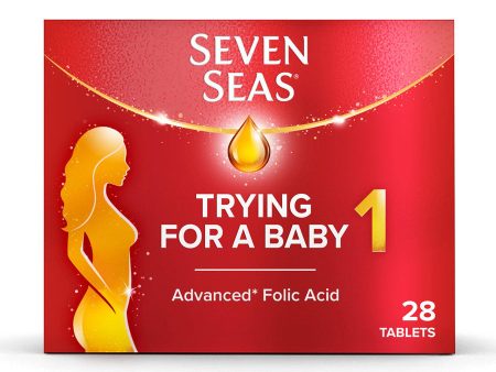 Seven Seas Trying for a Baby Prenatal Vitamins with Advanced* Folic Acid (28 Tablets) on Sale