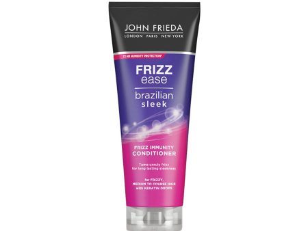 John Frieda Frizz Ease Brazilian Sleek Frizz Immunity Conditioner 250ml Fashion