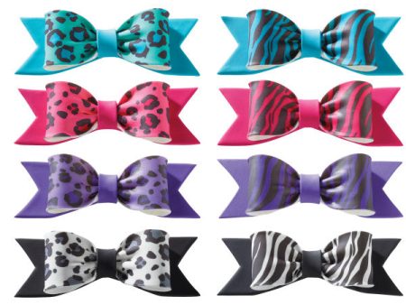 Bows - Animal Print Discount