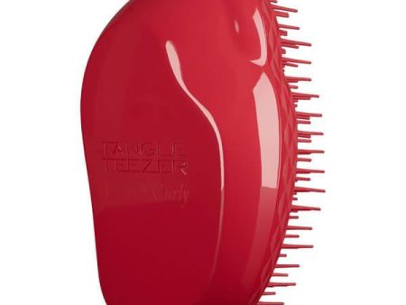 Tangle Teezer Detangling Hairbrush Thick and Curly Salsa Red Online Hot Sale