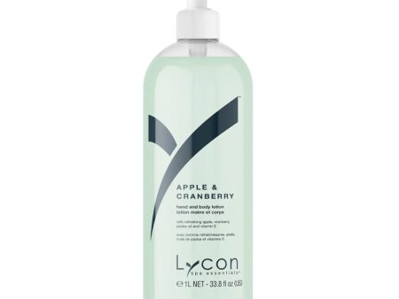 Lycon Hand & Body Lotion Apple & Cranberry 1 Litre Discount