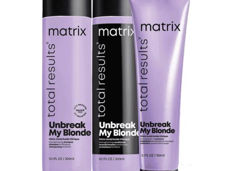 Matrix Total Results Unbreak My Blonde Haircare System Supply