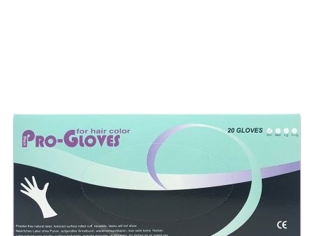 Pro-Gloves Powder Free Latex Gloves Black 20 Pack - Small Hot on Sale