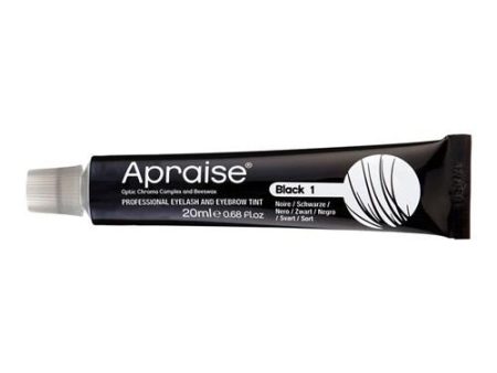 Apraise Lash & Brow Tint- 1 Black 20ml Hot on Sale