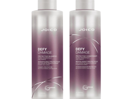 Joico Defy Damage Protective Shampoo & Conditioner 1 Litre Supply