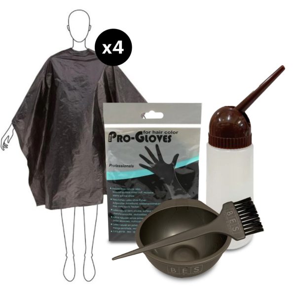 Hair Tint Kit with Disposable Capes Discount