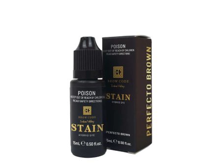 Brow Code Stain Hybrid Brow Dye Perfecto Brown 15ml Discount