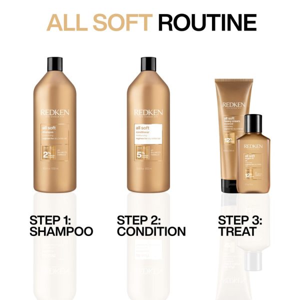 Redken All Soft Shampoo & Conditioner 1L Duo Online now