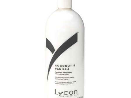 Lycon Coconut & Vanilla Hand & Body Lotion 1 Litre For Sale