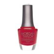 Morgan Taylor Nail Polish Hot Rod Red 15ml Fashion