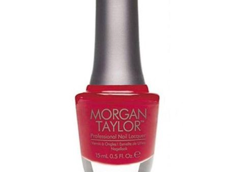 Morgan Taylor Nail Polish Hot Rod Red 15ml Fashion