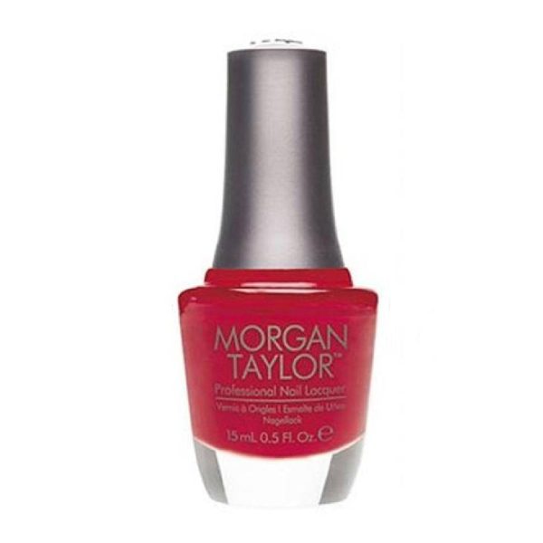 Morgan Taylor Nail Polish Hot Rod Red 15ml Fashion