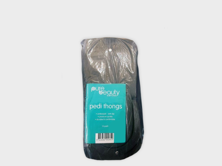 Pure Beauty Pedi Thongs 10 pack on Sale