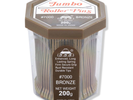 555 Jumbo Roller Pins No.7000 3  Bronze Online now