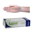 Universal Clear Latex Glove Medium 100 Pack Online Sale