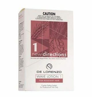 De Lorenzo New Directions Waving Lotion 1 for Resistant Hair 100ml on Sale