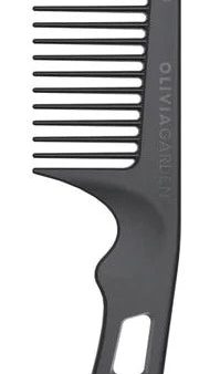 Olivia Garden CarbonLite Detangling Comb with Handle For Sale