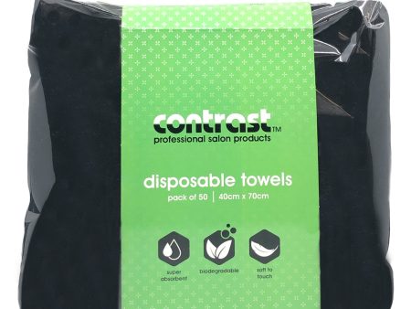 Contrast Disposable Towel 50 Pack Discount