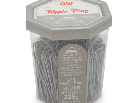 555 Oni Ripple Pins 2  Silver Supply