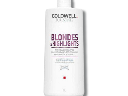 Goldwell Dualsenses Blondes & Highlights Anti Yellow Conditioner 1 Litre Online