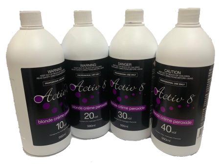 Activ8 Blonde Creme Peroxide 10 vol (3%) 990ml Fashion