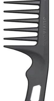 Olivia Garden CarbonLite Wide Tooth Comb with Handle Cheap