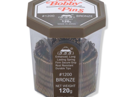 555 Bobby Pins No.1200 1.5  Bronze For Discount