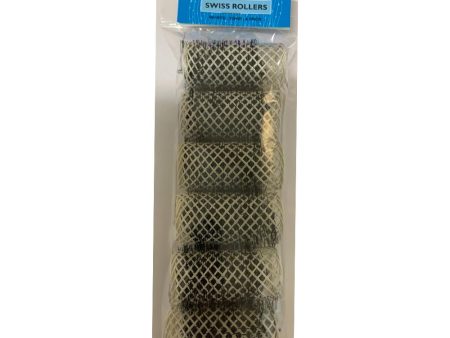 Santorini Swiss Brush Rollers White 32mm 6pk Online