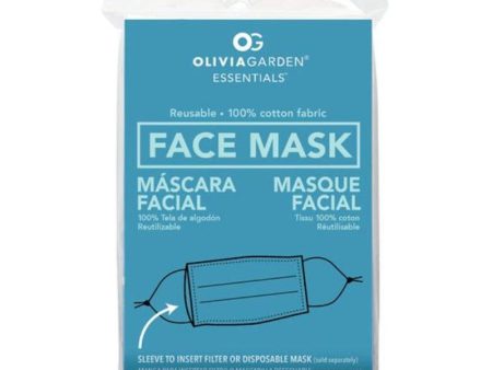 Olivia Garden Reusable Fabric Face Mask 4 Pack - Black Sale