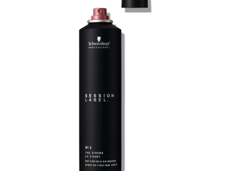 Schwarzkopf Session Label No 3 The Strong Hairspray 300ml Online now