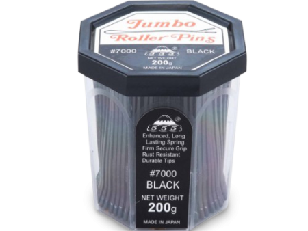 555 Jumbo Roller Pins No.7000 3  Black Sale