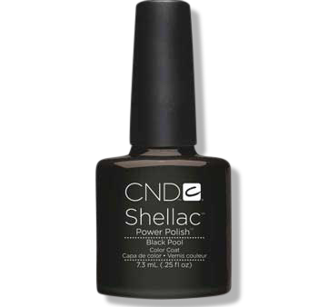 CND Shellac Gel Polish Black Pool 7.3ml Online Sale