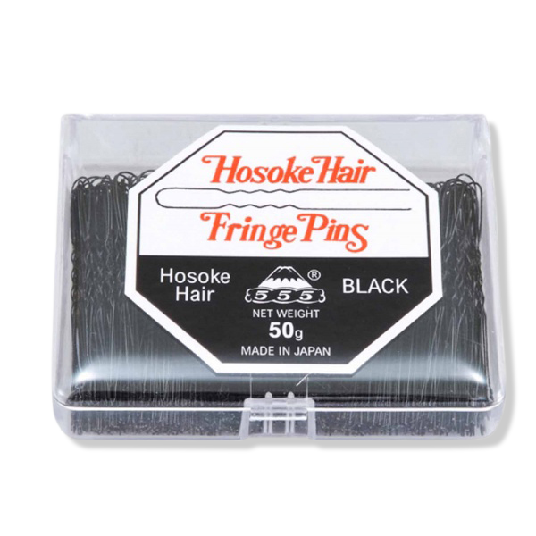 555 Hosoke Fringe Pins 2  Black Cheap