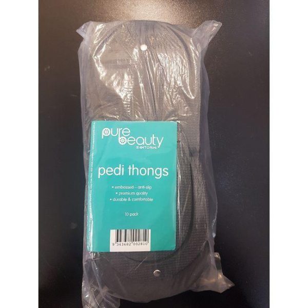 Pure Beauty Pedi Thongs 10 pack on Sale