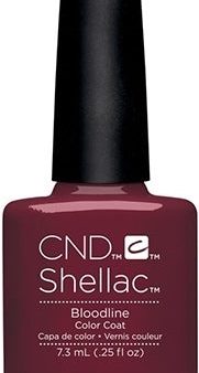 CND Shellac Gel Polish Bloodline 7.3ml Online now