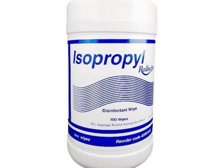 Cello Isopropyl Alcohol Rediwipe Disinfectant Wipe - 100 pack Discount