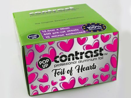 Contrast Professional Pop Up Foil 15 Micron Foil Of Hearts 400 Sheets Online