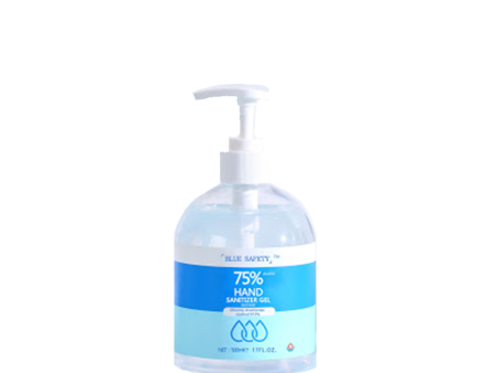 Rifeshow Blue Safety 75% Alcohol Instant Hand Sanitizer Gel 500ml For Sale